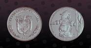 PANAMA, KM# 104 , Silver, 5 Balboas, 1985, Proof, Discovery of the Pacific Ocean. Rare type. Graded Superb Gem Proof by NGC! Hig