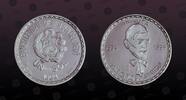 PERU 1 Nuevo Sol PERU, KM# 325 , Silver, 1 Nuevo Sol , 1994, Proof, Jose Carlos Mariategui. Excellent condition! Coin is undergraded by NGC. No h -