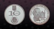 ROMANIA, KM# 236 , Silver, 10 Lei, 2009, Proof, Nicolae Balcescu. Coin housed in Original Mint capsule! Coin in excellent condit