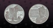 ROMANIA, KM# 271 , Silver, 10 Lei, 2010, Proof, Hariclea Darclee. Coin housed in Original Mint capsule! Coin in excellent condit