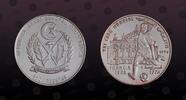 SAHARAWI ARAB DEMOCRATIC REPUBLIC 500 Pesetas SAHARAWI ARAB DEMOCRATIC REPUBLIC , KM# 32 , Silver, 500 Pesetas, 1996, Proof, FIFA France 1998 - player kicking ball. Coin in e -