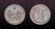 SAHARAWI ARAB DEMOCRATIC REPUBLIC 1000 Pesetas SAHARAWI ARAB DEMOCRATIC REPUBLIC , KM# 37 , Silver, 1000 Pesetas, 1997, Proof, 15th Anniversary - Diplomacy between Venezuela a -
