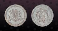 SOMALIA, KM# 40a , Silver, 25 Shillings, 1984, Proof, F.A.O. World Fisheries Conference. Coin housed in Original Mint Capsule! C