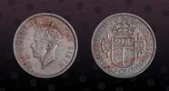 SOUTHERN RHODESIA 1/2 Crown SOUTHERN RHODESIA, KM# 24 , Copper-Nickel, 1/2 Crown, 1949, Mint Strike, King George VI. Nice coin! -