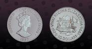 EAST CARIBBEAN STATES 10 Dollars EAST CARIBBEAN STATES, KM# 33 , Silver, 10 Dollars , 1996, Proof, The Royal Launch. Coin in excellent condition! -