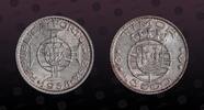 TIMOR 3 Escudos TIMOR, KM# 14 , Silver, 3 Escudos, 1958, Mint Strike, Original Mint luster! Coin in excellent condition! -