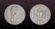 TRISTAN DA CUNHA 1 Crown TRISTAN DA CUNHA , KM# 2a , Silver, 1 Crown, 1978, Proof, 25th Anniversary of Coronation. Coin in excellent condition! -