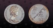 25 Dollars 1975 BERMUDA BERMUDA, KM# 23a , Silver, 25 Dollars, 1975, Proof, Royal Visit. Nice coin! 
