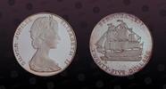 25 Dollars 1977 BERMUDA BERMUDA, KM# 25 , Silver, 25 Dollars, 1977, Proof, Queen s Silver Jubilee. Nice coin! 