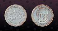 VENEZUELA 100 Bolivares VENEZUELA, Y# 57 , Silver, 100 Bolivares, 1981, Proof, 200th Anniversary - Birth of Andres Bello -
