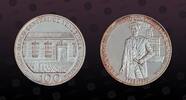 VENEZUELA 100 Bolivares VENEZUELA, Y# 58 , Silver, 100 Bolivares, 1983, Proof, 200th Anniversary - Birth of Simon Bolivar -