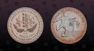 WEST AFRICAN STATES 1000 Francs WEST AFRICAN STATES , KM# 17 , Silver, 1000 Francs, 2004, Proof, FIFA Germany 2006. Coin in excellent condition! -