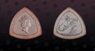 BERMUDA 3 Dollars BERMUDA, KM# 92 , Silver, 3 Dollars, 1996, Proof, Bermuda Triangle. Scarce silver proof coin type in excellent condtion! -