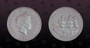 BERMUDA 1 Dollar BERMUDA, KM# 117a , Silver, 1 Dollar, 2000, Proof, Tall Ships. Scarce silver proof coin. Coin comes with Original Mint capsule a -