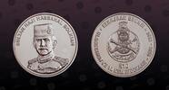 BRUNEI 10 Dollars BRUNEI , KM# 61a , Silver, 10 Dollars , 1994, Mint Strike, 10 Years of Independence. Coins in excellent condition! -