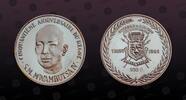 BURUNDI 500 Francs BURUNDI , X# M5 , Billon, 500 Francs , 1966, Prooflike, King Mwambutsa IV - bust frontal. Very rare and popular type. Mintage -