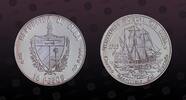 CUBA 10 Pesos CUBA, KM# 341.1 , Silver, 10 Pesos, 1992, Proof, Historia Postal de Cuba. Obv. 1992 style national arms. Coin in excellent condi -