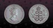 EAST CARIBBEAN STATES 10 Dollars EAST CARIBBEAN STATES, KM# 22 , Silver, 10 Dollars , 1990, Proof, Queen Mother's 90th Birthday. Scarce coin. NGC Scratch Resista -