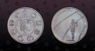 ECUADOR 1 Sucre ECUADOR , KM Unlisted , Silver, 1 Sucre, 2007, Proof, Olympics - Ecuador Oro Olimpico Marcha. Coin housed in Original Mint capsu -