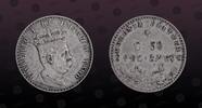 ERITREA 50 Centimes ERITREA, KM# 1 , Silver, 50 Centimes, 1890, Mint Strike, King Umberto I - bust right. Scarce silver coin! -