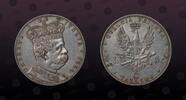 ERITREA 5 Lire/Tallero ERITREA, KM# 4 , Silver, 5 Lire/Tallero, 1891, Mint Strike, King Umberto I - bust right. Scarce silver coin! -