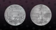 FINLAND 10 Markkaa FINLAND, KM# 52 , Silver, 10 Markkaa, 1971, Mint Strike, 10th European Athletic Championships. Coin in excellent condition! -