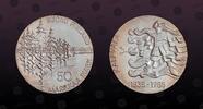 FINLAND 50 Markkaa FINLAND, KM# 62 , Silver, 50 Markkaa, 1985, Mint Strike, National Epic - The Kalevala. Coin in excellent condition! -