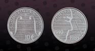 FINLAND, KM# 157 , Silver, 10 Euro, 2010, Proof, Konsta Jylha (1910-1984). Coin housed in Original Mint capsule! Coin in excelle