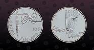 FINLAND, KM# 152 , Silver, 10 Euro, 2010, Proof, Minna Canth. Coin housed in Original Mint capsule! Coin in excellent condition!
