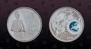 FINLAND 20 Euro FINLAND, KM# 153 , Silver, 20 Euro, 2010, Proof, Children and Creativity. Colored. Coin housed in Original Mint capsule! Coin in -
