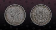FRENCH WEST AFRICA 1 Franc FRENCH WEST AFRICA , KM# 3 , Aluminum, 1 Franc , 1948, Mint Strike, Nice coin! -