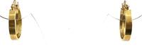 Creolen 585er Gelbgold (14 Karat GG) 1,65 cm -