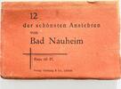 Deutschland Leporello Bad Nauheim 12 Ansichtskarten Bad Nauheim gefallenen Ehrenmal Kerckhoff Institut -