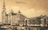 Belgien Ansichtskarte Antwerpen Anvers um 1900 Loodshuis vergilbt 8,00 EUR  Excl. 200,00 EUR Verzending