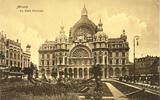 Belgien Ansichtskarte Anvers um 1900 La Gare Centrale vergilbt 8,00 EUR  Excl. 200,00 EUR Verzending