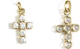   Anhänger Kreuz 750er Gelbgold und 6 Zirkonia  109,00 EUR  plus 17,99 EUR verzending