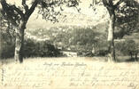 Deutschland Ansichtskarte Baden-Baden 1899 Gru&szlig;karte vergilbt, befleckt 6,00 EUR  Excl. 200,00 EUR Verzending