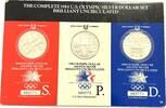 USA 3 x 1 Dollar 23. Olympische Spiele Los Angeles -
