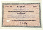 Deutschland Gutschein 30 Reichsmark Kreditbrief Reichsmark Kreditbrief Landwirtschaftlicher Kreditverein Sachsen Dresden 1932 -