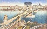 Ungarn Ansichtskarte Budapest um 1900 Budapest Kettenbrücke leicht besto... 5,00 EUR  Excl. 5,90 EUR Verzending