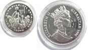 Gibraltar 1 Crown 1996 26. Olympische Sommerspiele - Atlanta 1996 - Bask... 120,00 EUR  Excl. 200,00 EUR Verzending