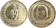 Weimarer Republik 3 Reichsmark Zum 10. Jahrestag der Weimarer Reichsverfassung 11. August 1919-1929 Schwurhand -