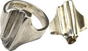 Finnland Lapponia Silberring Ring Lapponia 1980 925 er Silber Björn Weckström C8 -