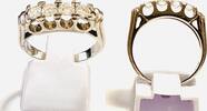 Weißgold Brillantring 0,5 ct 585 er Weißgold Ring mit vier Brillanten zu ca. 0,52 ct Gr. 53 -