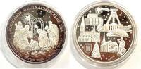 Deutschland Medaille Bochumer Weihnachtstaler Volkszählung zu Bethlehem nach P. Bruegel / Box -