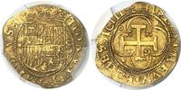 Espagne  Escudo ND (1516-1556) Seville - PCGS MS 63 - Top Pop!