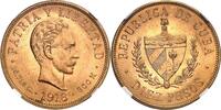 Cuba 10 pesos 10 pesos or - 1916 - NGC MS 63  1850,00 EUR  Excl. 18,00 EUR Verzending