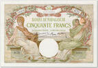 Madagascar 50 Francs Épreuve non filigranée du 50 Francs - ND (1937-47) - Série D.72 N°000 - PCGS UNC 62 OPQ -