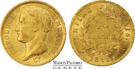 France or 1811 A Paris - PCGS AU 58 40 francs 1811 A PCGS AU 58