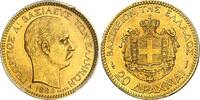 Grèce or 1884 A Paris - PCGS MS 63 20 drachmes 1884 A PCGS MS 63